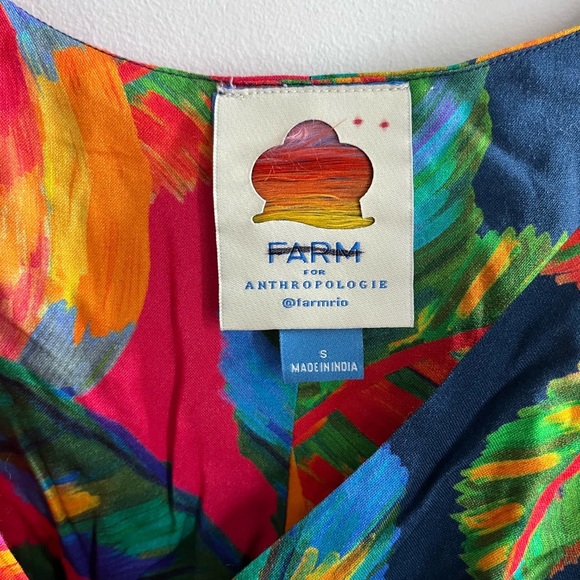 Farm Rio Cover-Up Wrap Dress Size Small NWT - Picture 4 of 15